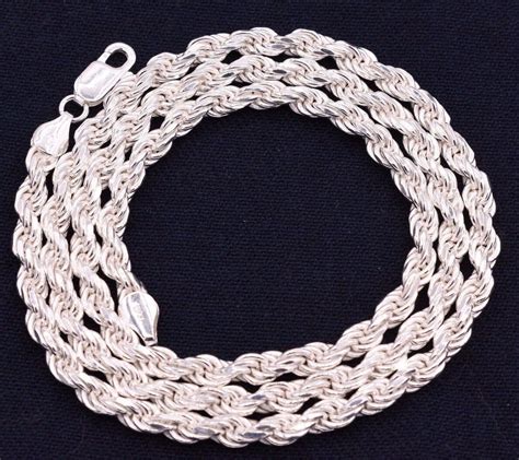 ebay sterling silver necklace|ebay solid silver diamond necklaces.